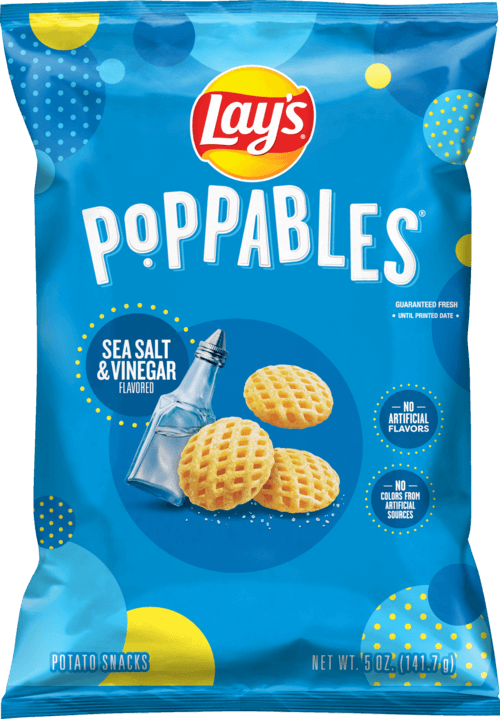 LAY'S® Poppables® sal marina y vinagre