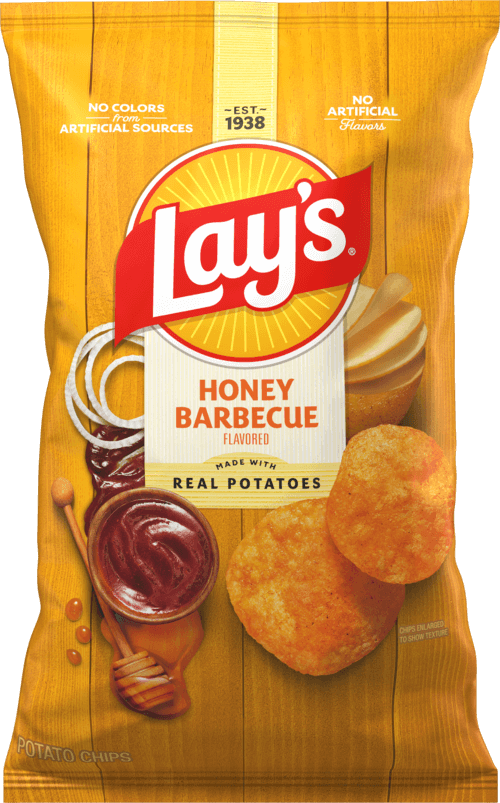 Papas fritas LAY'S® sabor BBQ con miel
