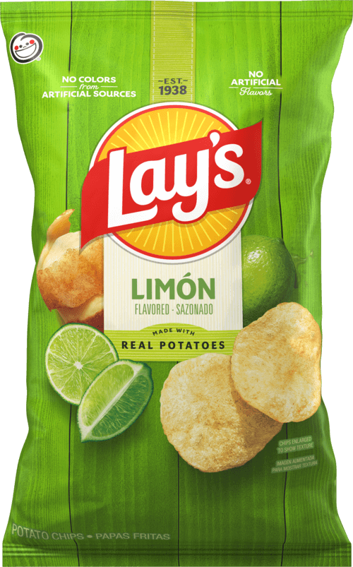 Papas fritas LAY'S® sabor limón