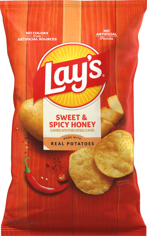 Papas fritas LAY’S® sabor Sweet & Spicy Honey