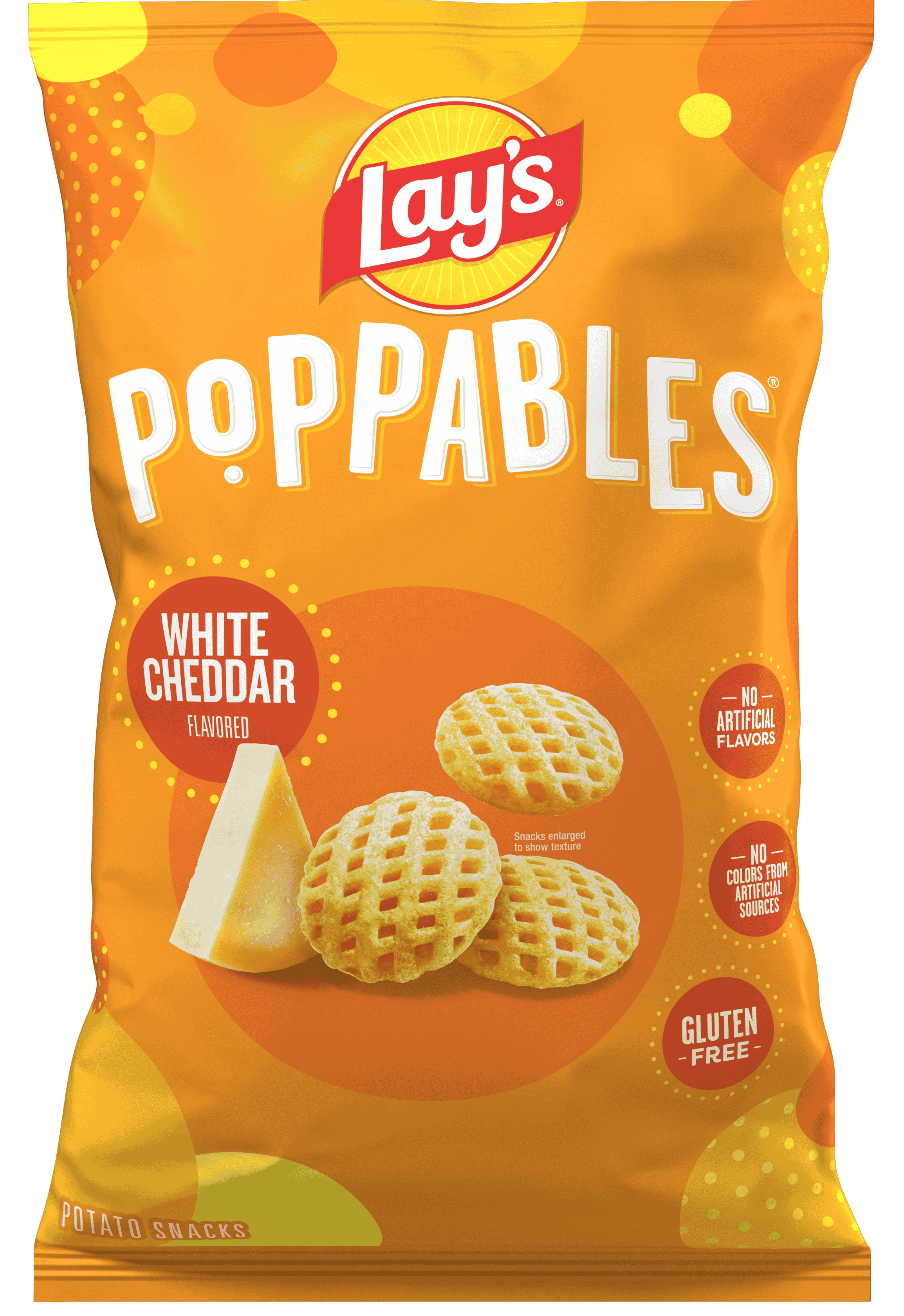 LAY'S® Poppables® White Cheddar Flavored Potato Snacks