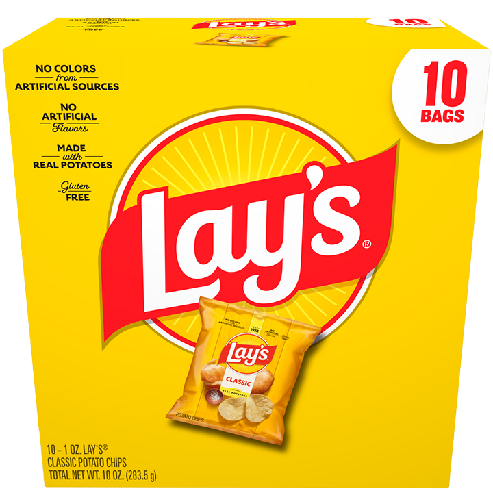 LAY'S® Classic Variety Pack 10ct