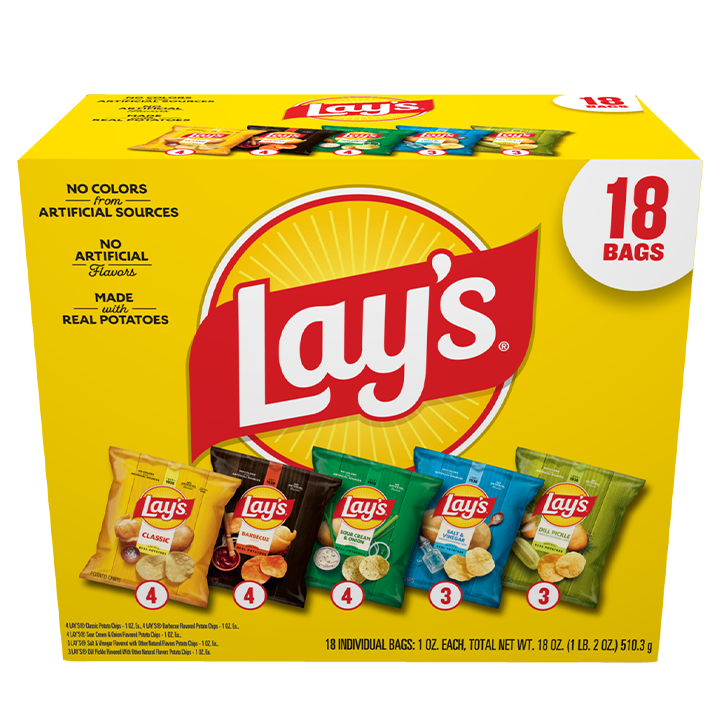 LAY'S® Variety Pack 18ct 