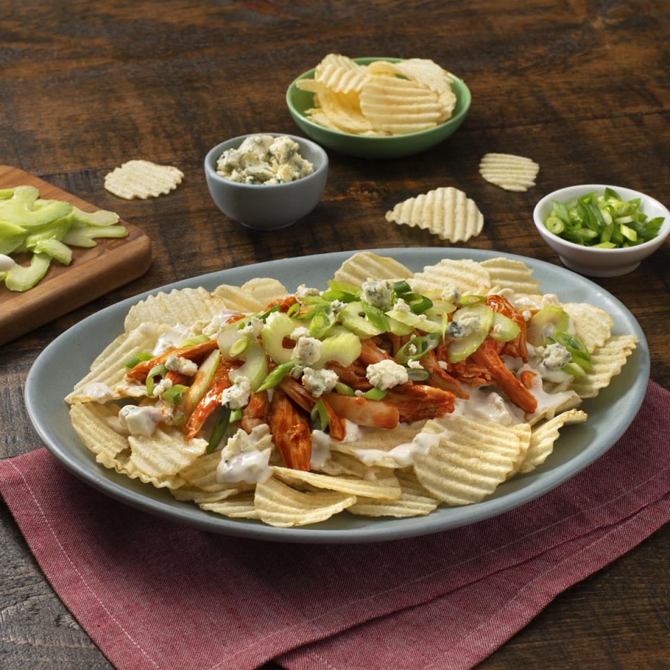 LAY'S® Wavy Buffalo Chicken Nachos