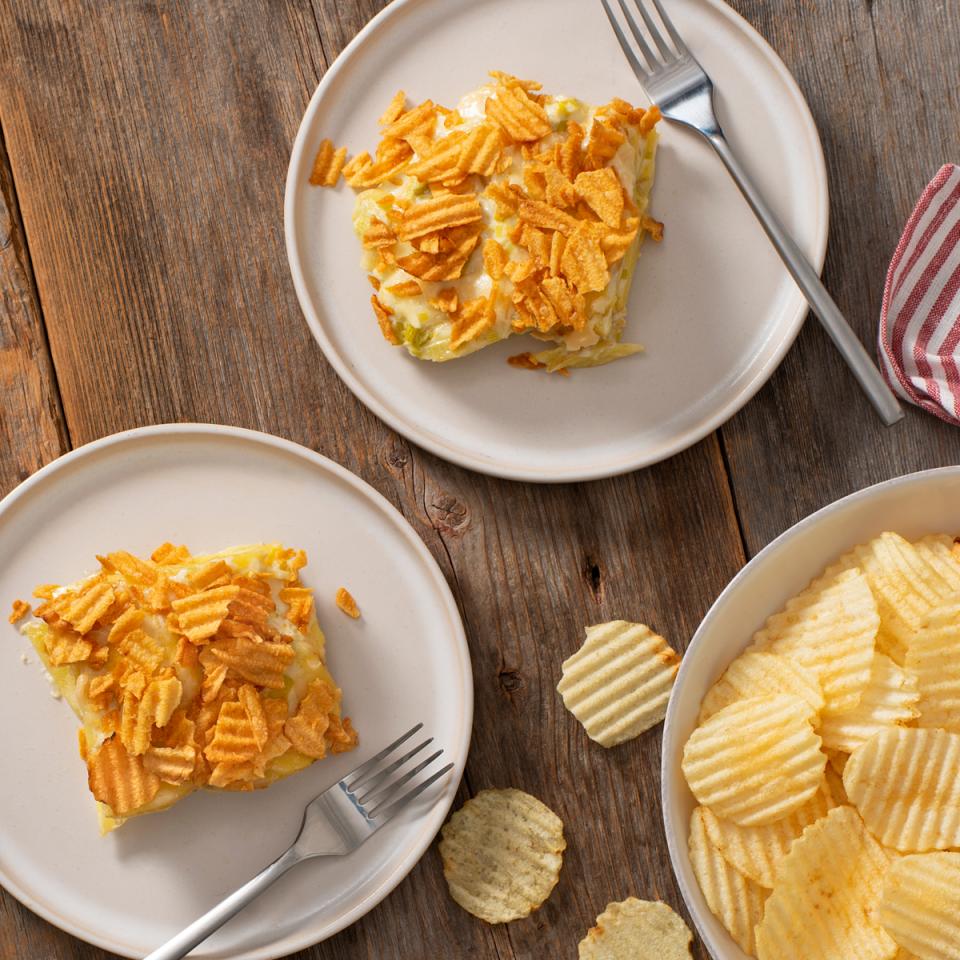 LAY'S® Wavy Potato and Parmesan Gratin