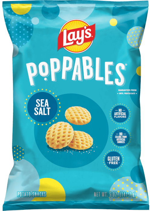 LAY'S® Poppables® Sea Salt Potato Snacks | Lay's